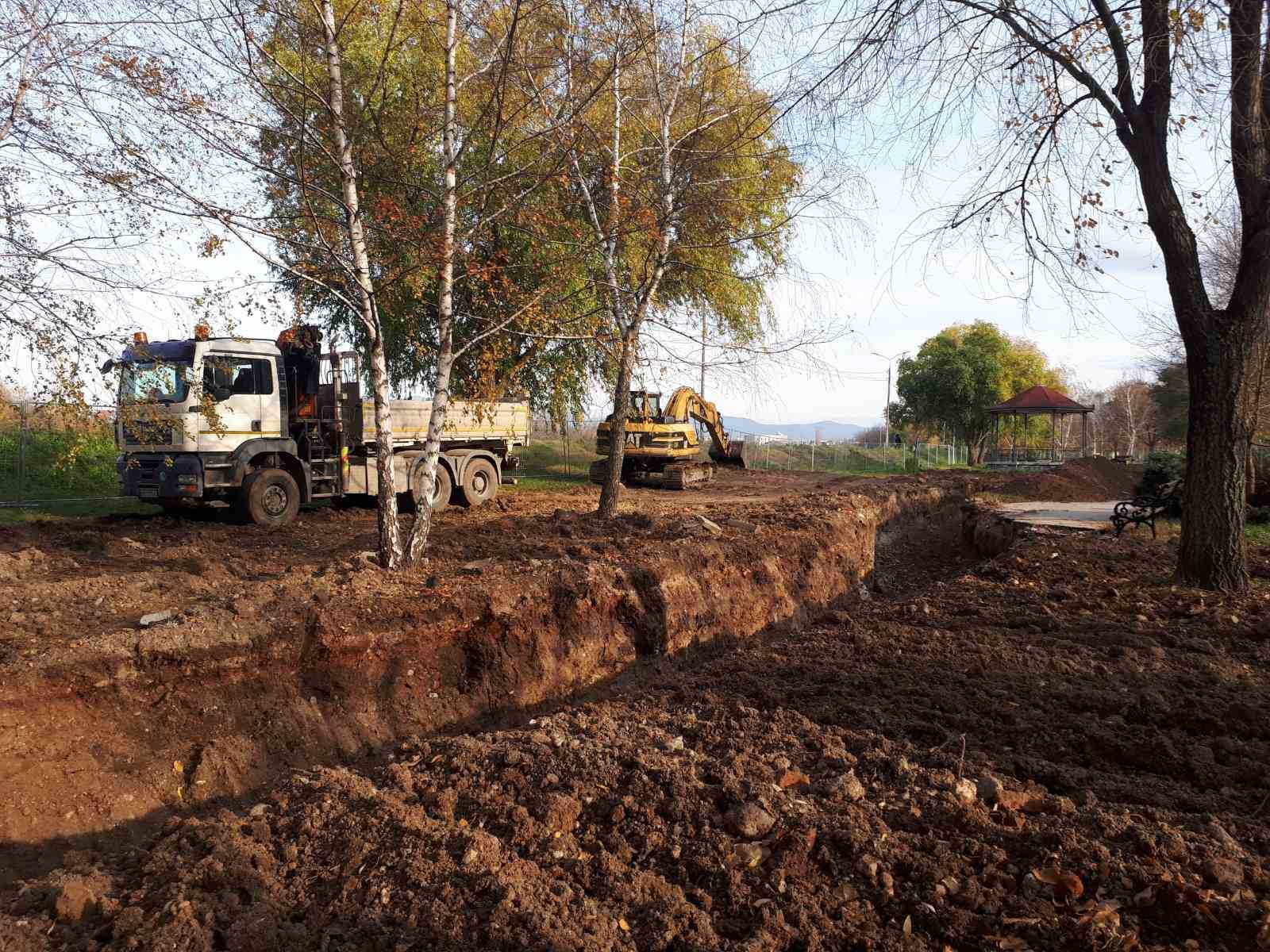trasa dalekovoda kej B. Lj.