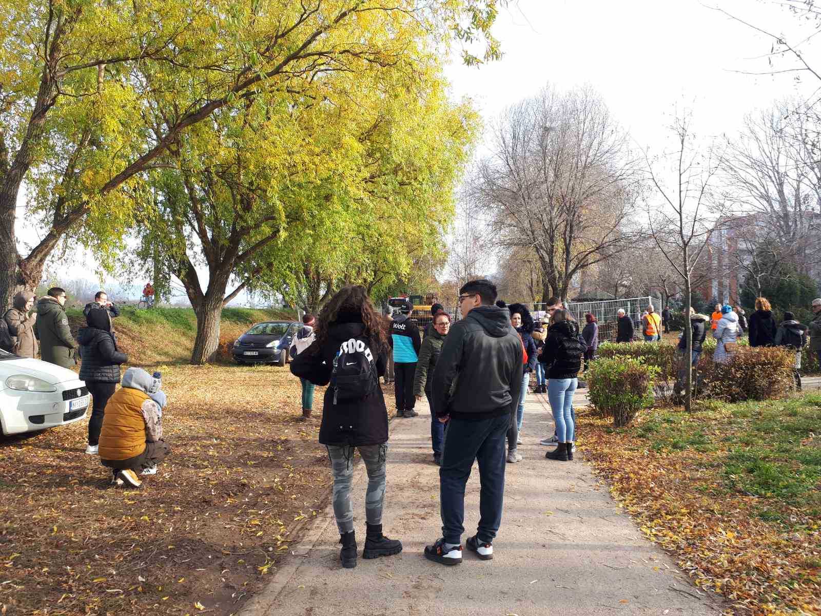 trasa dalekovoda kej B. Lj3