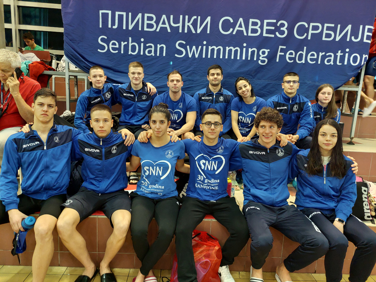 Istorijski uspeh plivača; foto: PK Sveti Nikola Niš