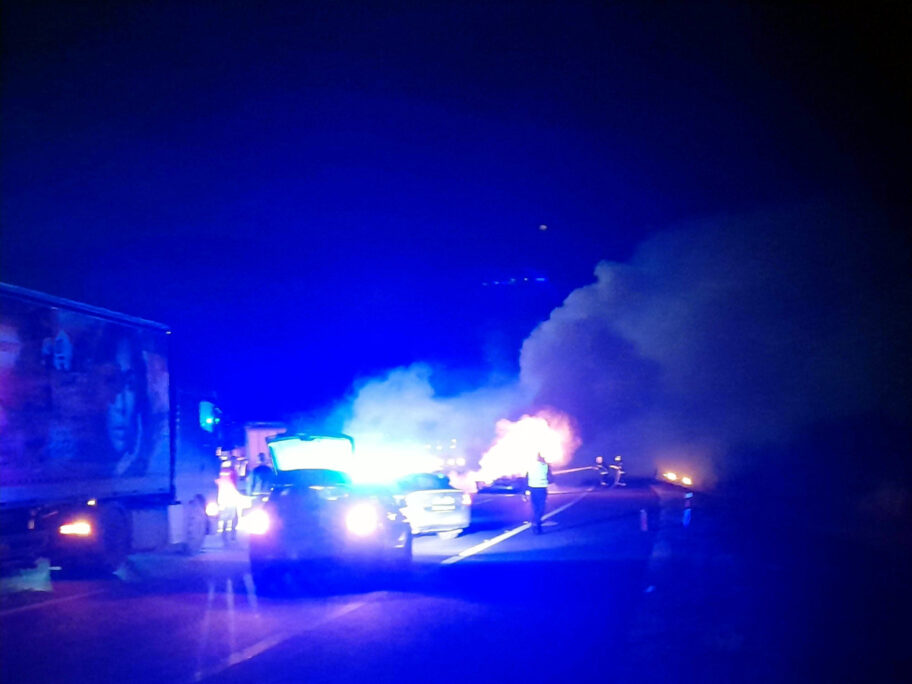 Saobracajka auto put Aleksinac foto JV Marko Mitic