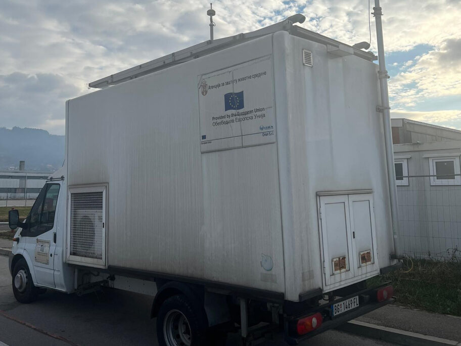 Nema povišenih vrednosti amonijaka u Pirotu - pokazuju merenja mobilnih stanica 4 merna stanica foto ministarstvo