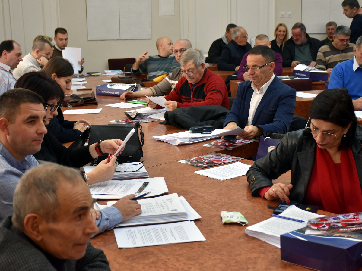 Dimić Skupština; foto: FB Opština Aleksinac