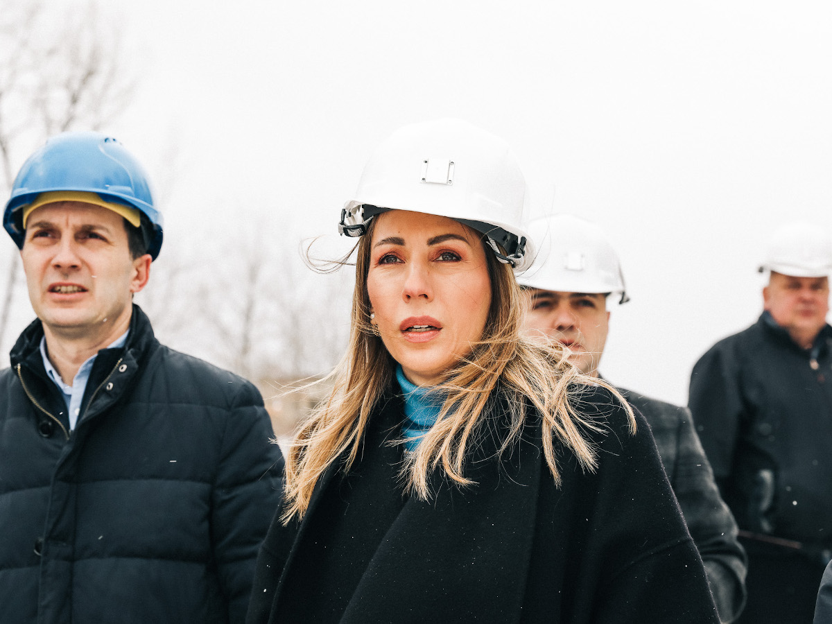 Ministarka u rudniku Soko3; foto: Emilija Jovanović, MRE