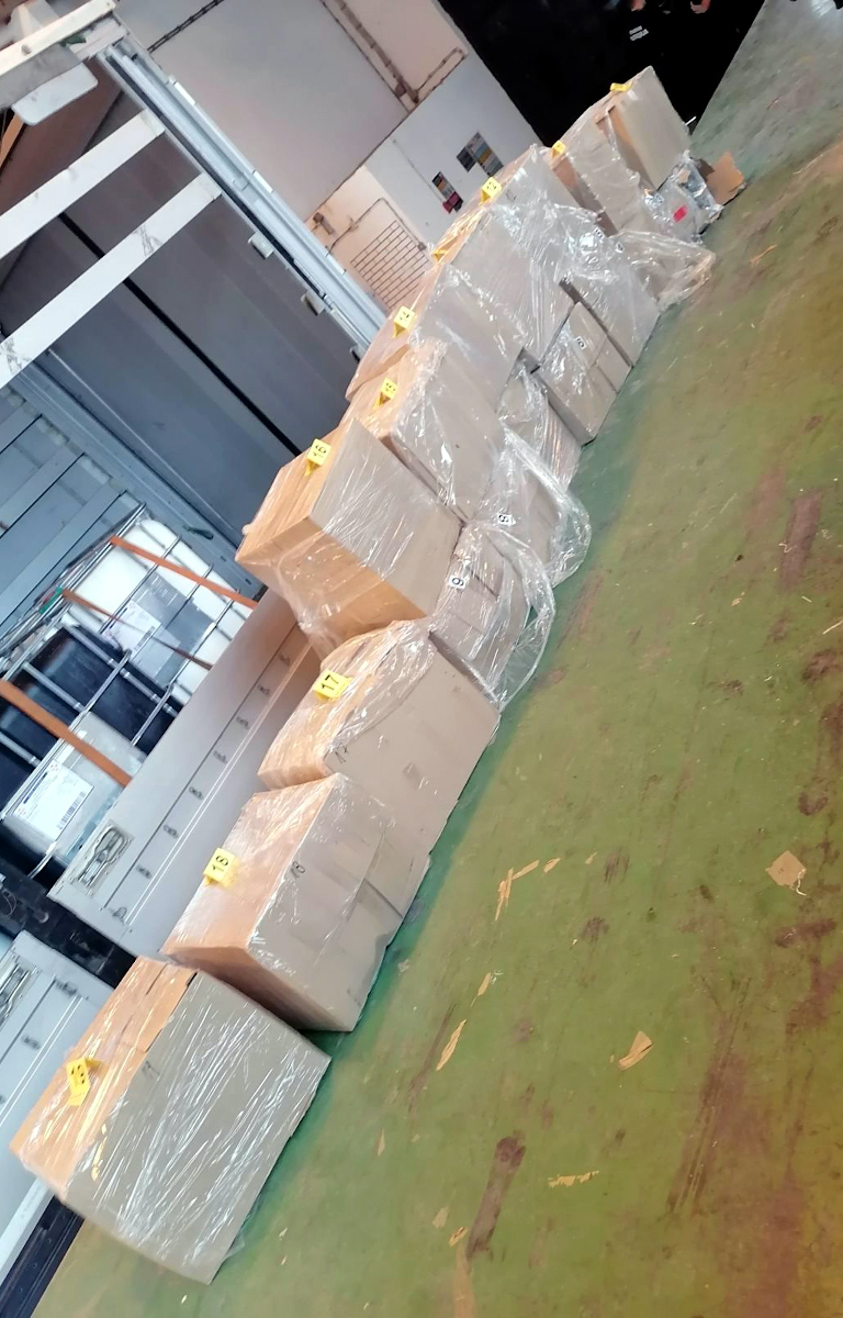 Zaplenjena droga Gradina 2, februar 2023; foto: MUP