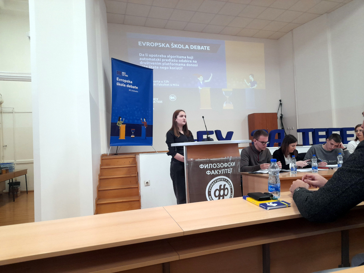 Debata Filozofski 1; foto: JV-Lana Stanisavljević