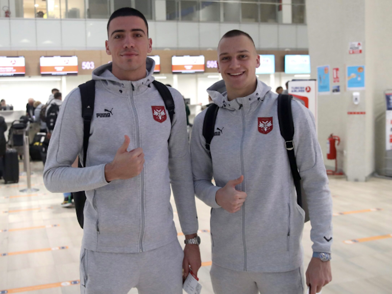 Na Piksijevom spisku od 36 imena i golman Radničkog iz Niša 9 dragan rosic i nikola stulic foto fss