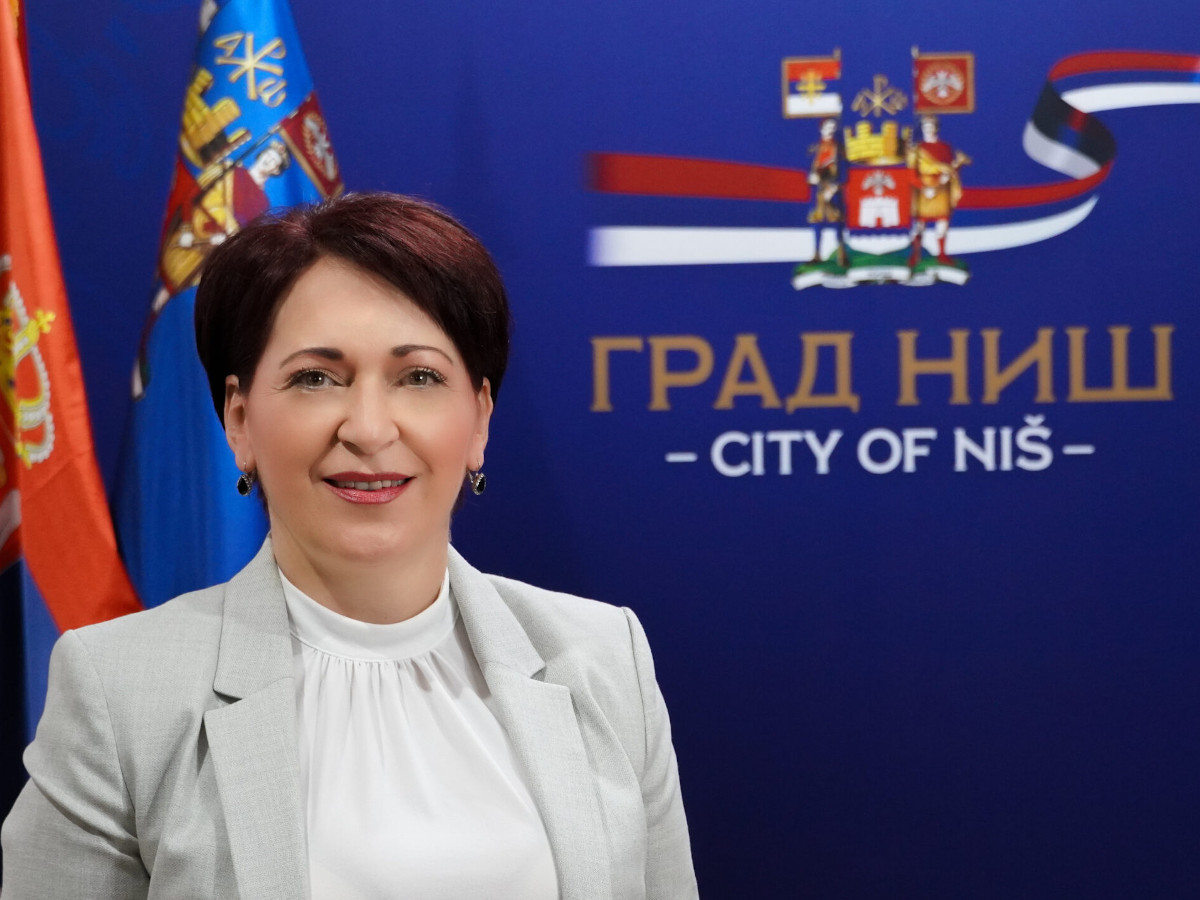 Vladislava Ivković pomoćnica; foto: Grad Niš
