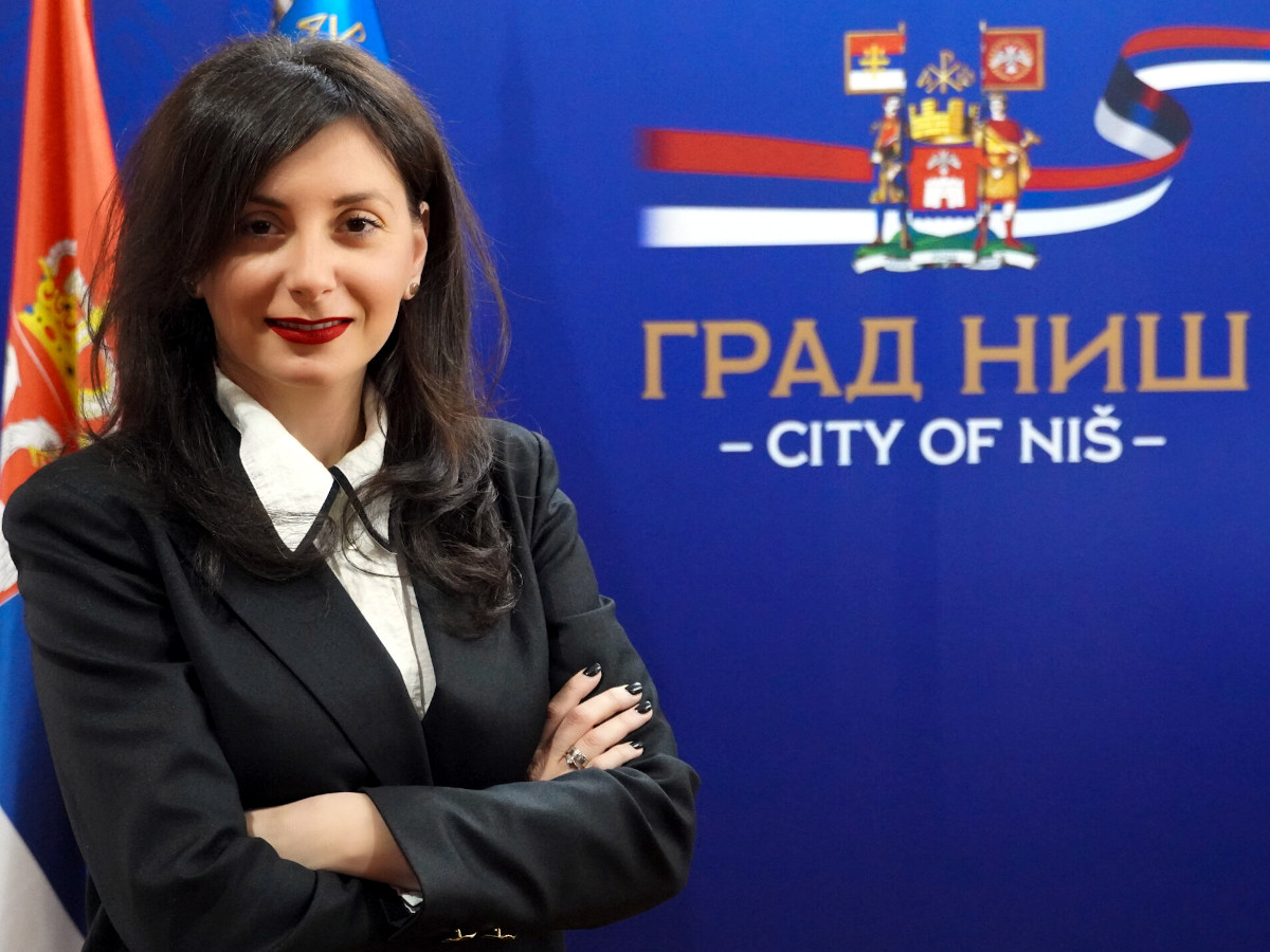 Jovana Mitić pomoćnica; foto: Grad Niš
