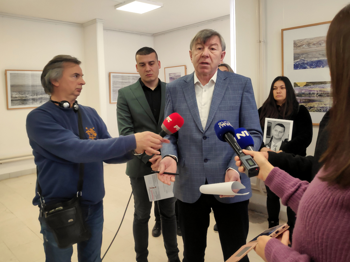 Advokat porodica poginulih rudara; foto: JV