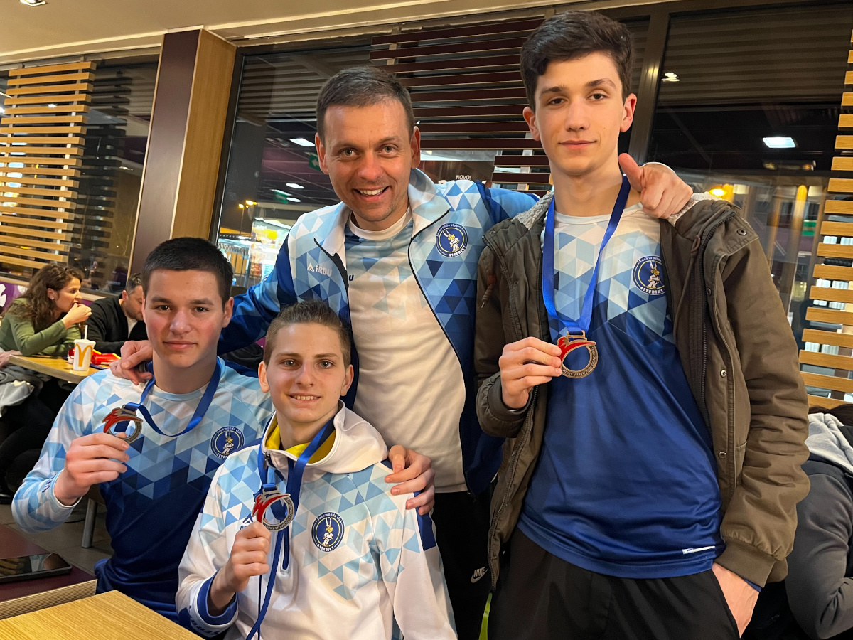 tekvondo klub asteriks, prvenstvo srbije 1