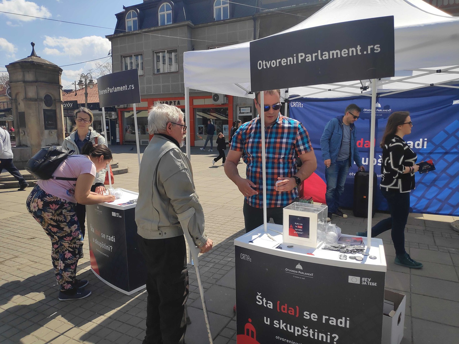 otvoreni parlament, crta