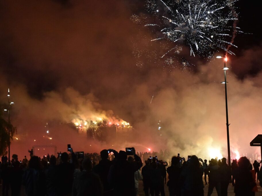 bakljada i vatromet koncert meraklija Nis foto Jelena Misic scaled
