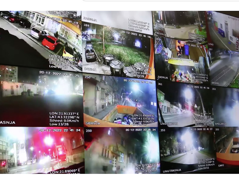 Kamere JKP Mediana2; foto: Grad Niš