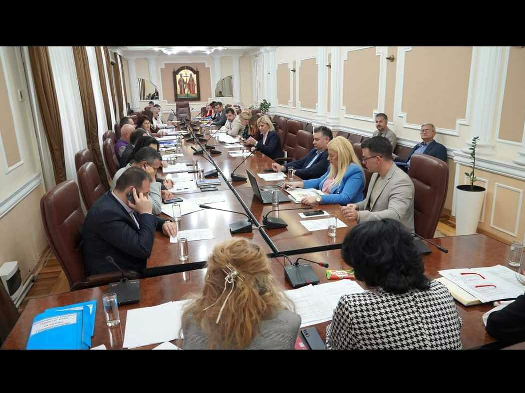 Dragan Vujičić i Marko Rajić na sednici; foto: FB Dragana Sotirovski