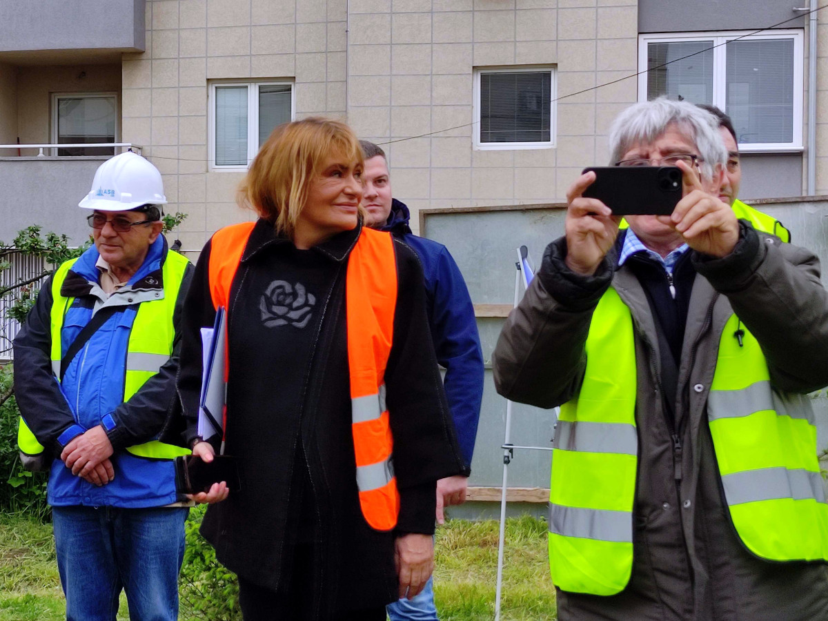 Nikolić i Krstić na terenu; foto: JV-Tamara Todorović