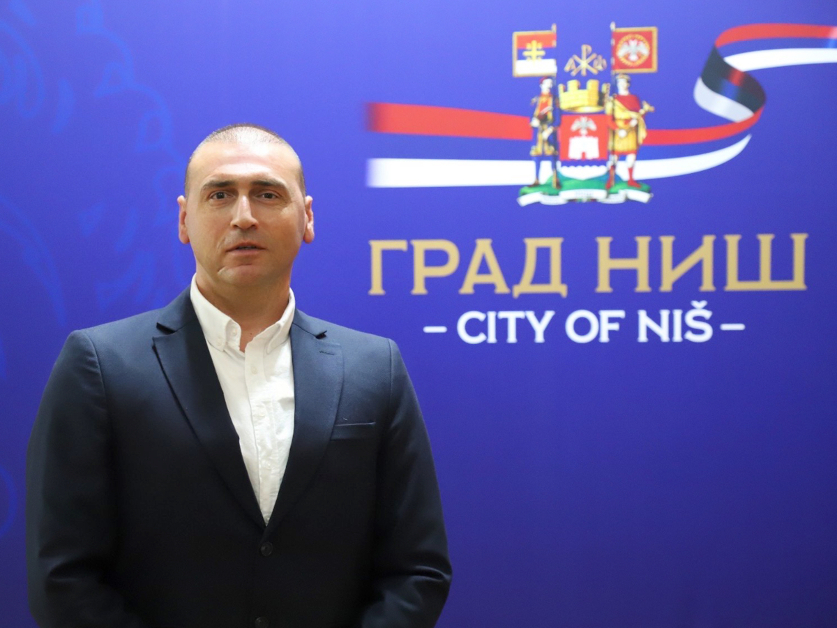 Miljan Anđelković; foto Grad Niš