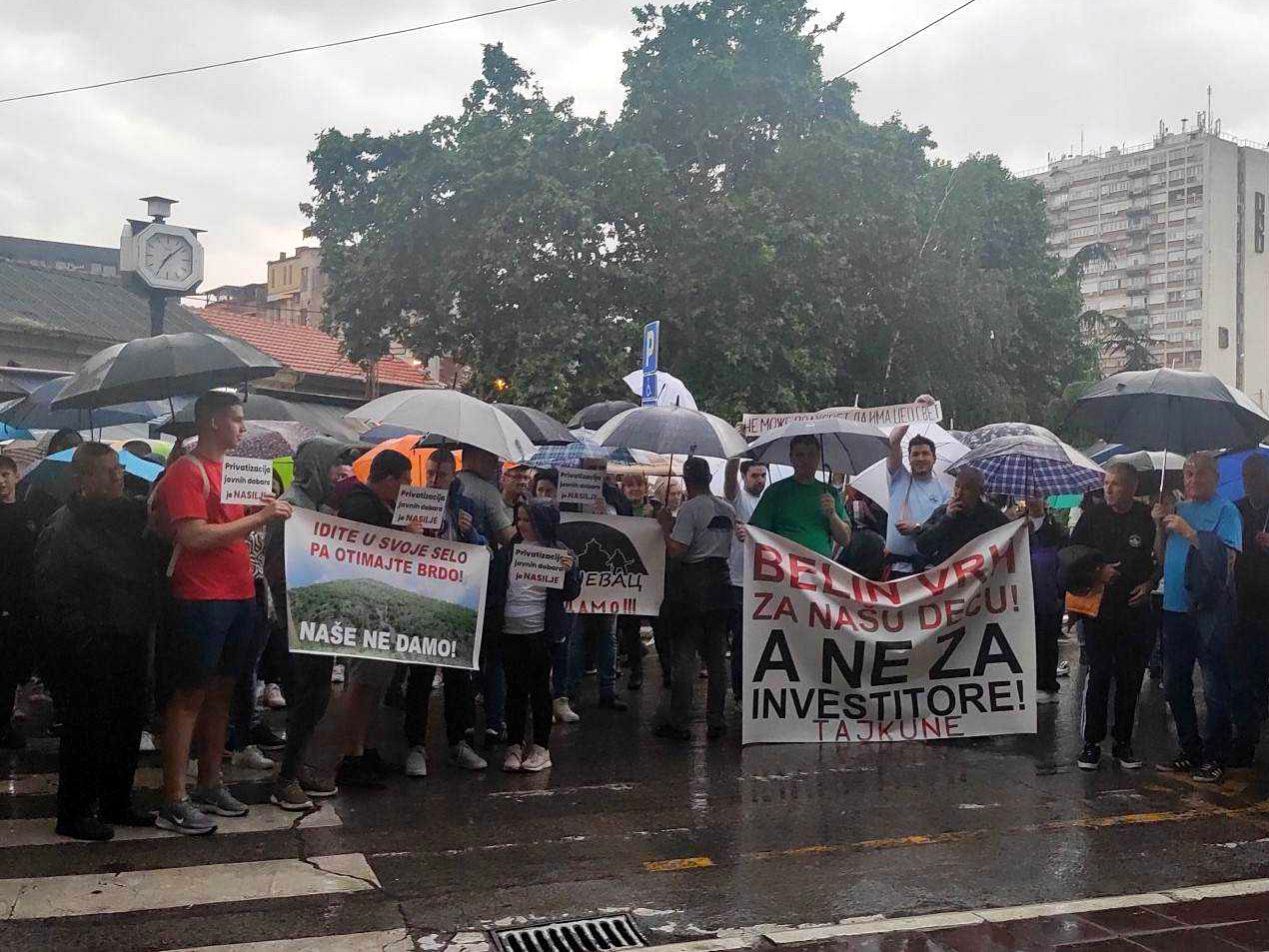 Protest Matejevac, jun 2023; foto: Tamara Stankov