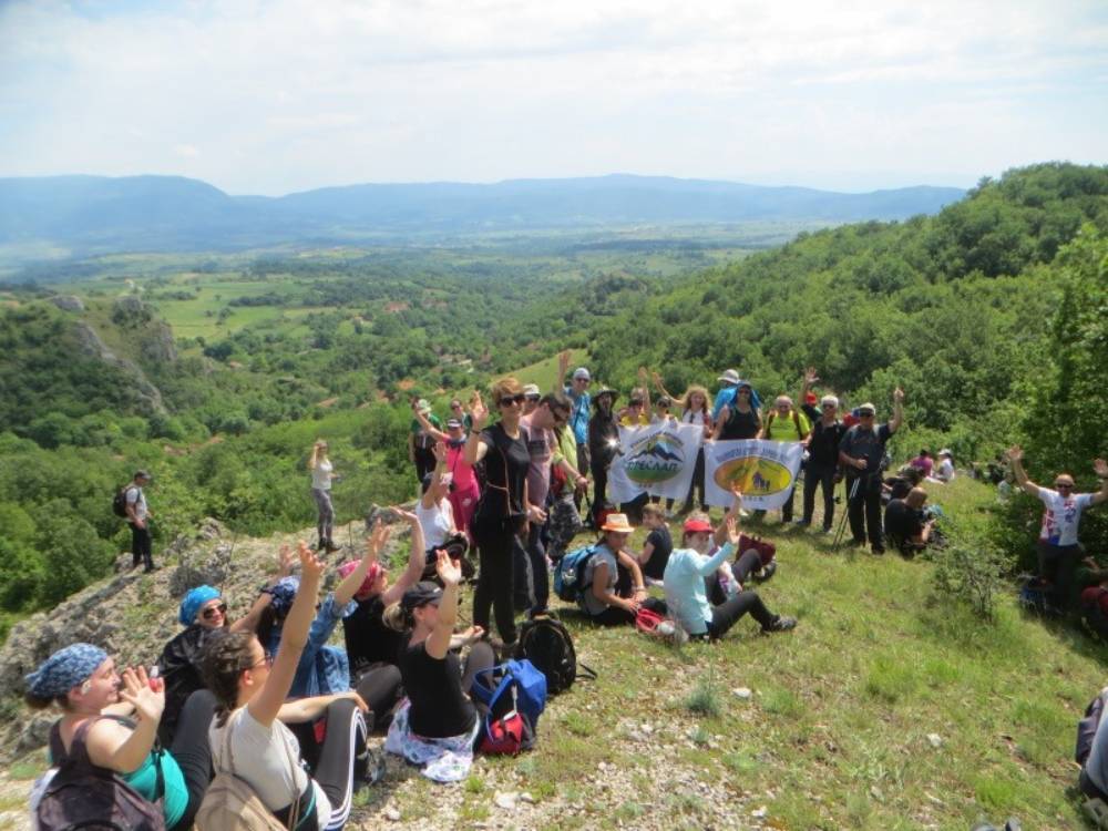 Tradicionalna planinarska akcija u “sokobanjskom San Marinu” 1 Vrmdza 1