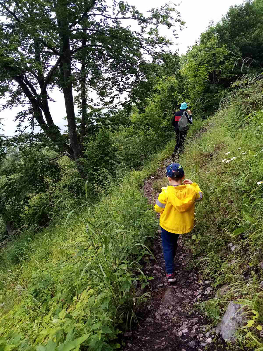 Uspon na Trem David 5; foto: privatna arhiva