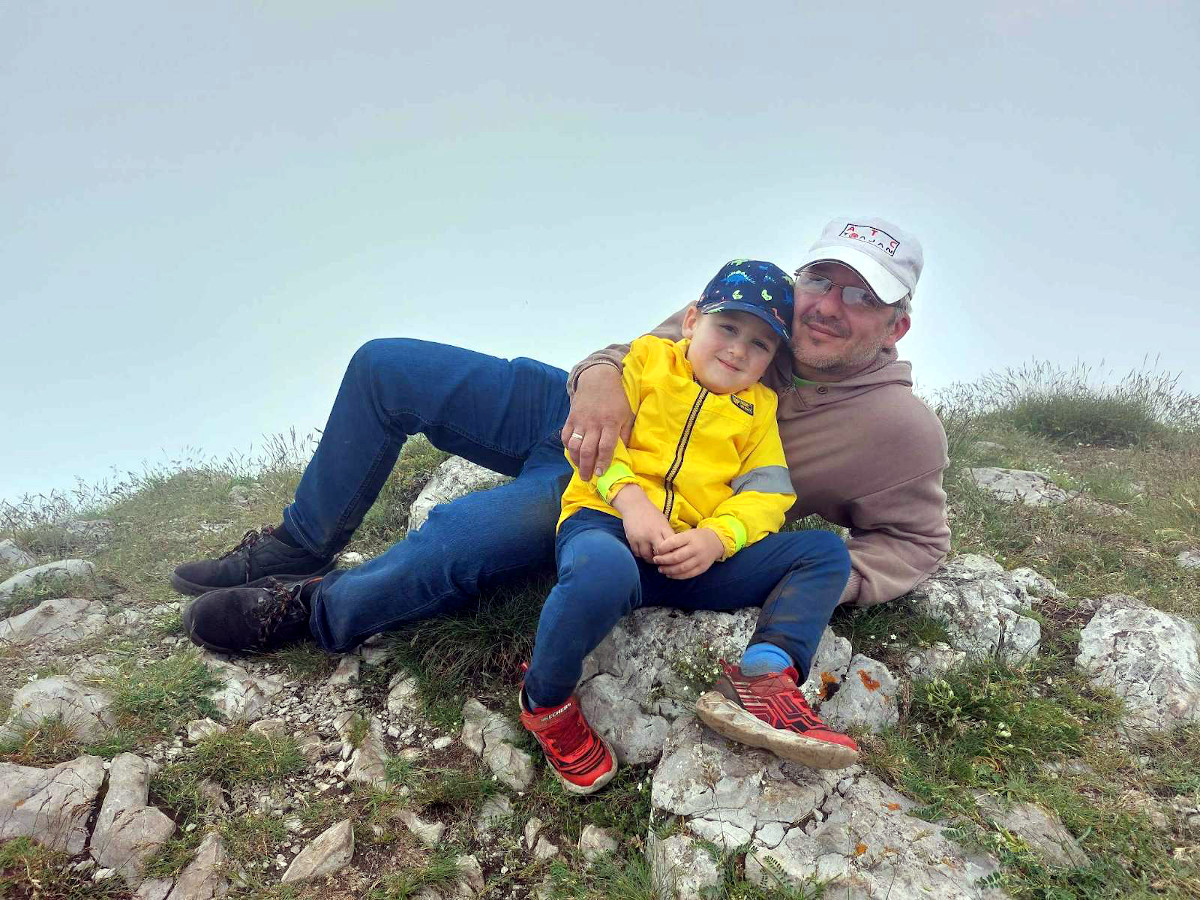 Uspon na Trem David 3; foto: privatna arhiva