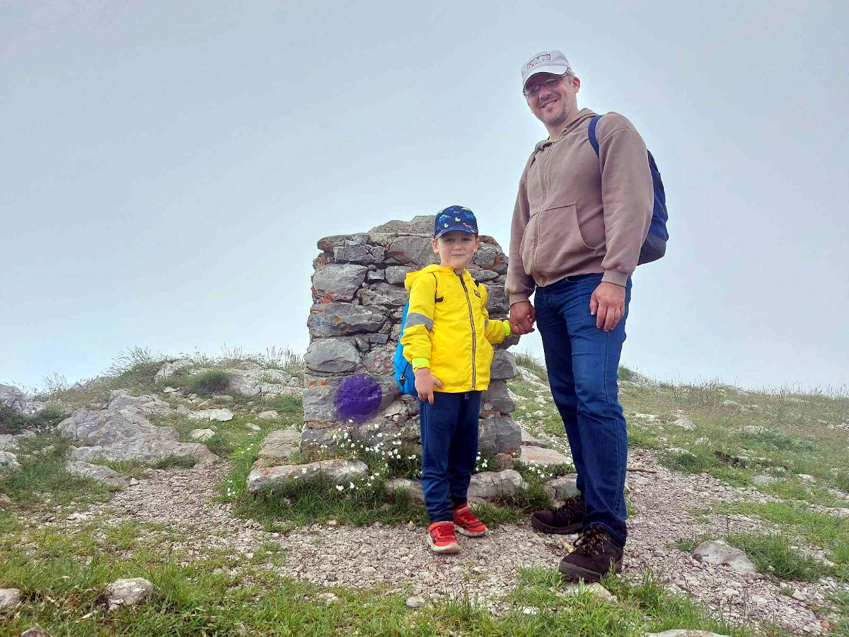 Uspon na Trem David 2; foto: privatna arhiva