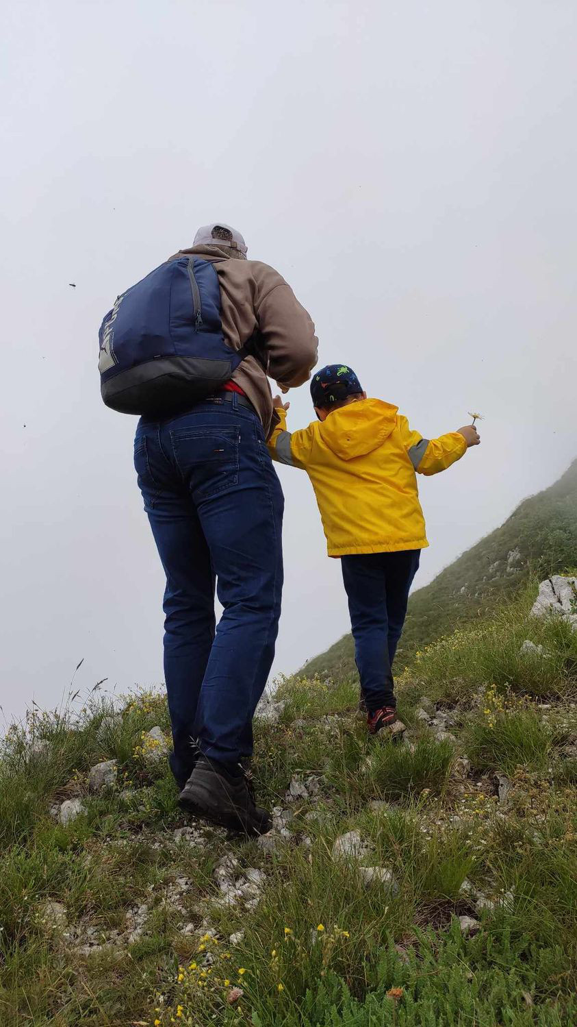 Uspon na Trem David 1; foto: privatna arhiva