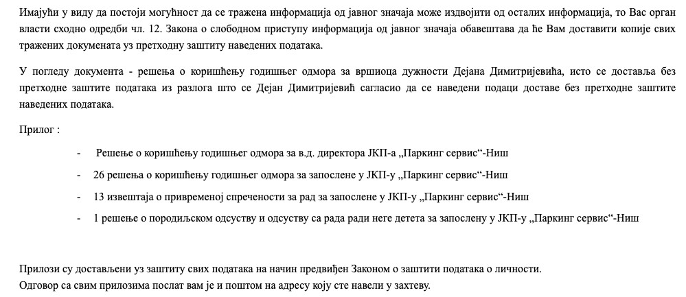 PARKING SERVIS ODGOVOR; foto: JV