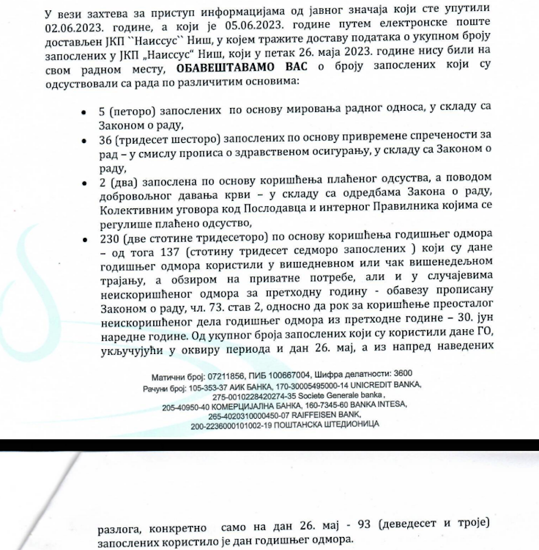 VODOVOD ODGOVOR; foto: JV