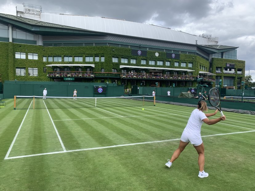 natalija stevanovic, vimbldon, privatna arhiva 1