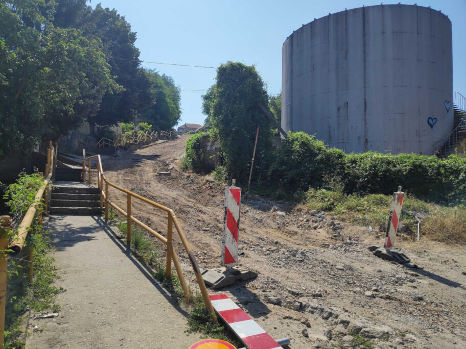 Pivarska ulica u Aleksincu se rekonstruiše prvi put od kad postoji 5 Rekonstrukcija Pivarske ulice Aleksinac3 foto JV