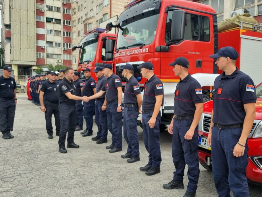 Vatrogasci iz Niša krenuli u Grčku da pomognu u gašenju požara 12 5 1