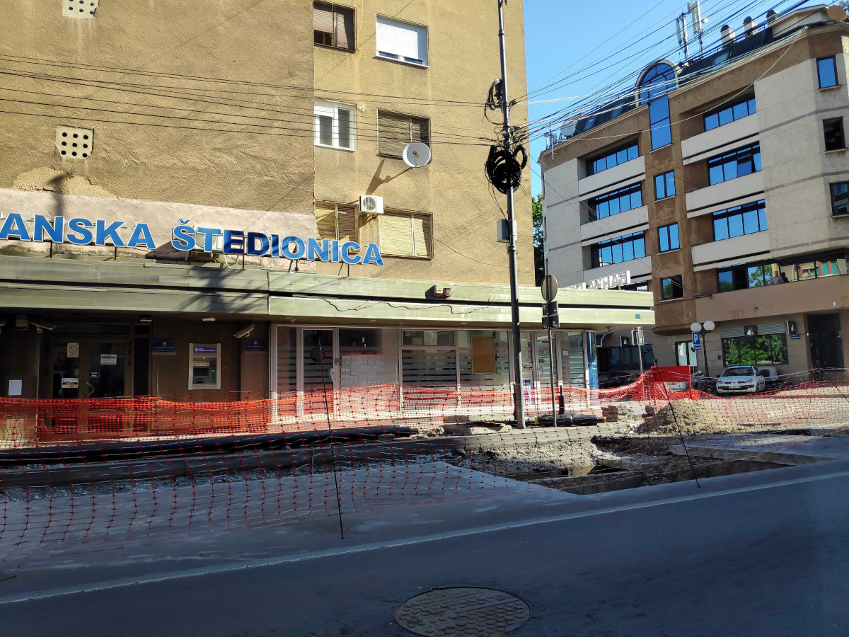 Rekonstrukcija toplovoda centar Niša2; foto: JV-Jovana Stojanović