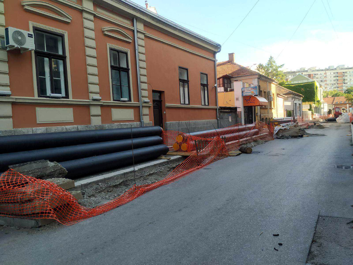 Borivoja Gojkovića toplovod; foto: JV-Sonja Vidojković