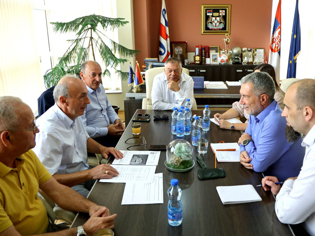 Bertolini u Surdulici; foto: EU info