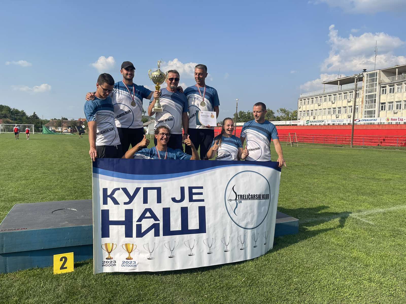 Niški streličari dvostruki osvajači Kupa Srbije 1 Zlatna ekipa sk nis