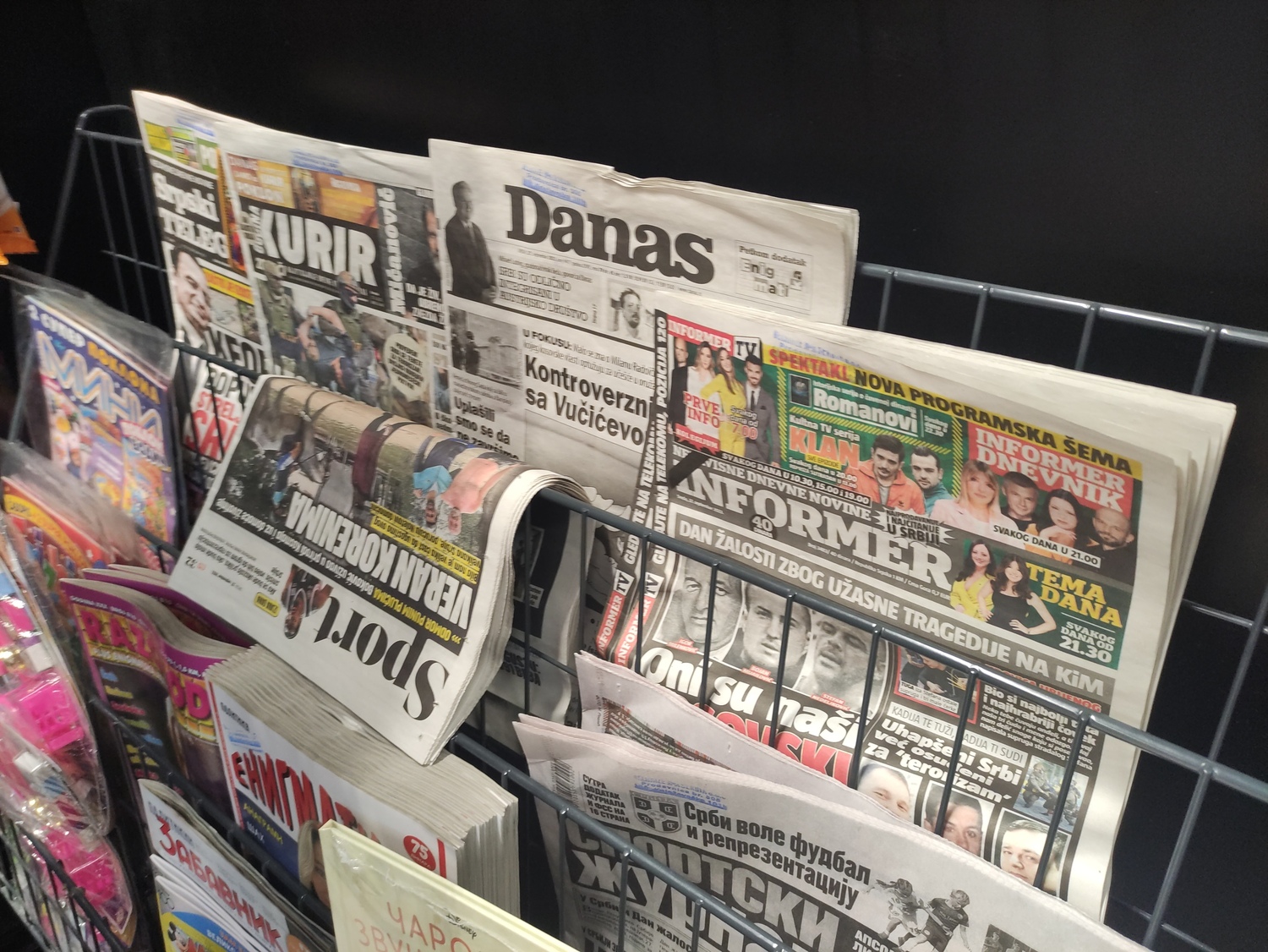 novine, dan zalosti, foto ljubica jocic