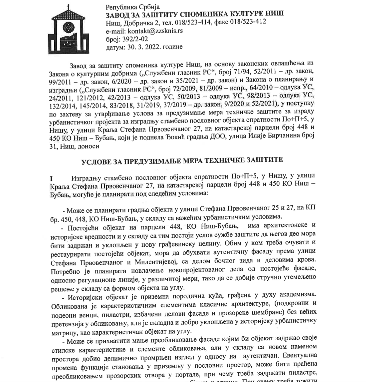 stefana prvovenčanog 27 3