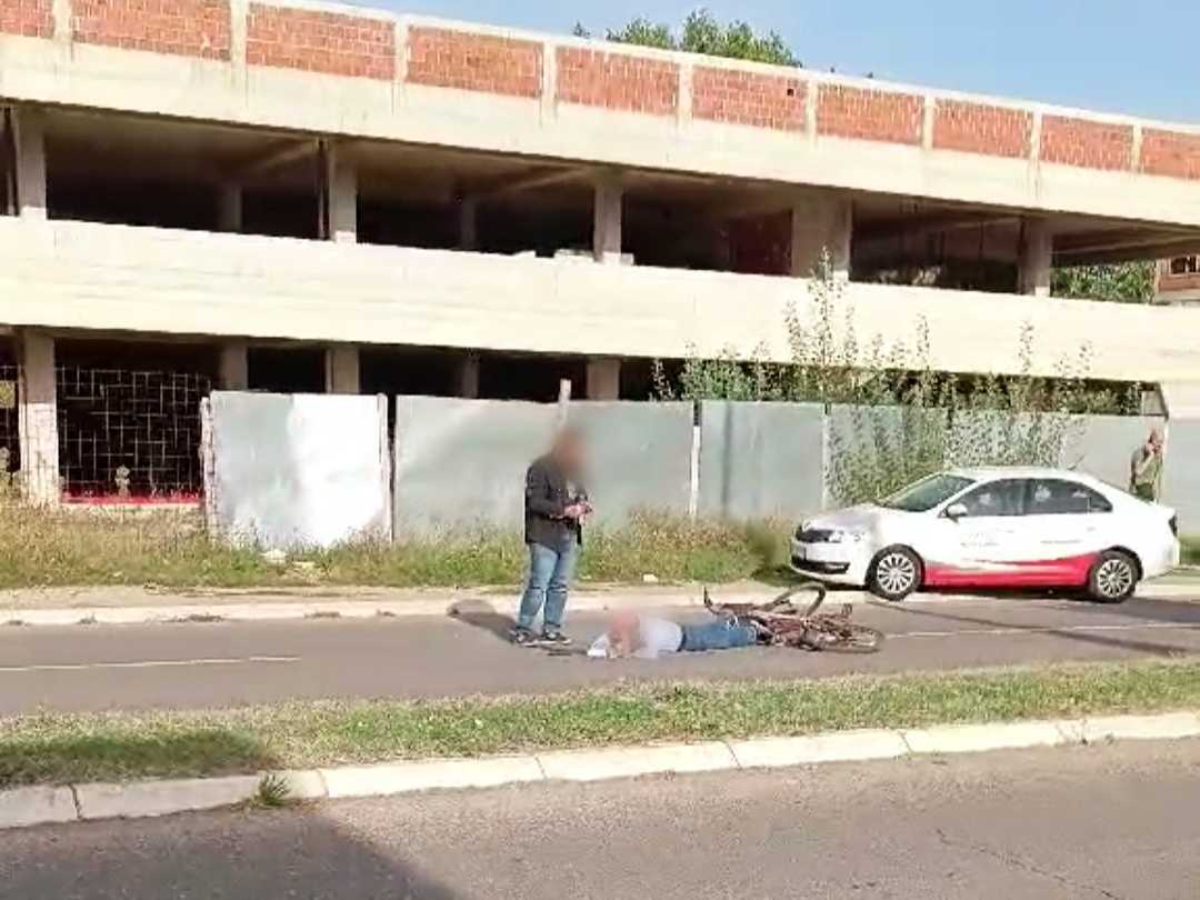 Oboren biciklista na Vizantijskom bulevaru u Nišu 1 AirBrush 20231009163505