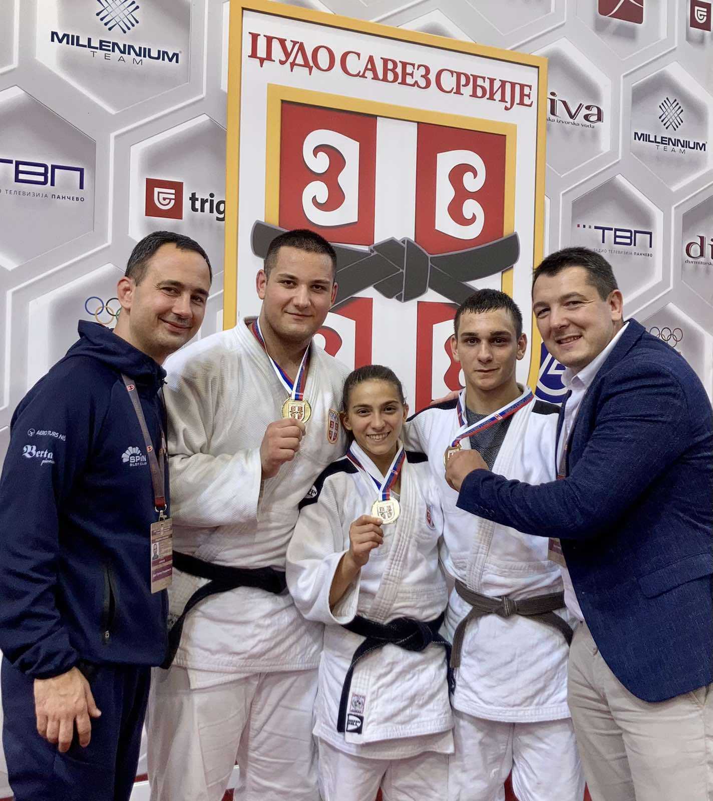 Dzudo klub Kinzis, Nis, Prvenstvo za mladje seniore