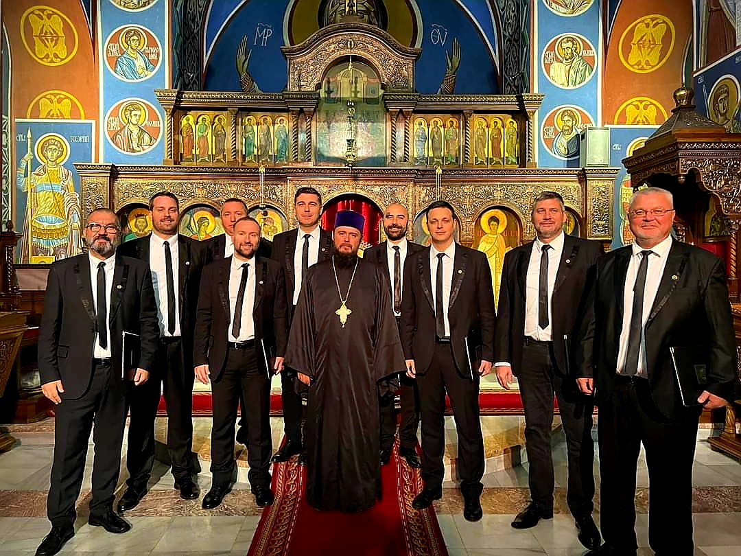 1. Otac Nenad Popović i Konstantin, crkva Lazarica u Birmingemu