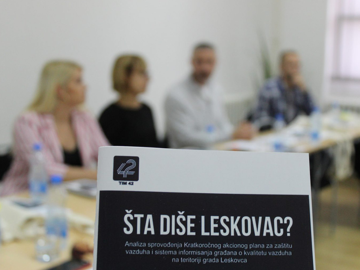 Šta diše Leskovac analiza1; foto: Tim 42