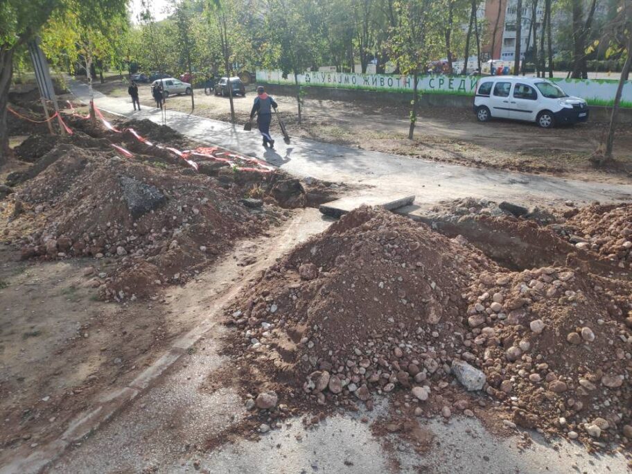 Foto-vest: Nakon završenih radova na nišavskom keju, počeli novi 10 Pesacki most 1