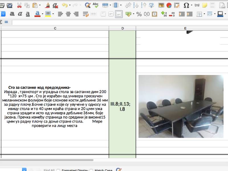 sto za sastanke kod predsednika, foto printscreen