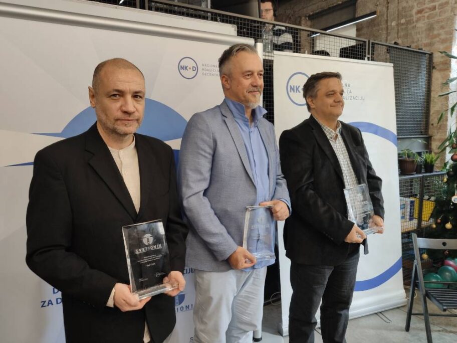 "Neprijateljima korupcije" nagrade u Nišu, Vuk Cvijić jedan od laureata 5 Nagrada Svetionik