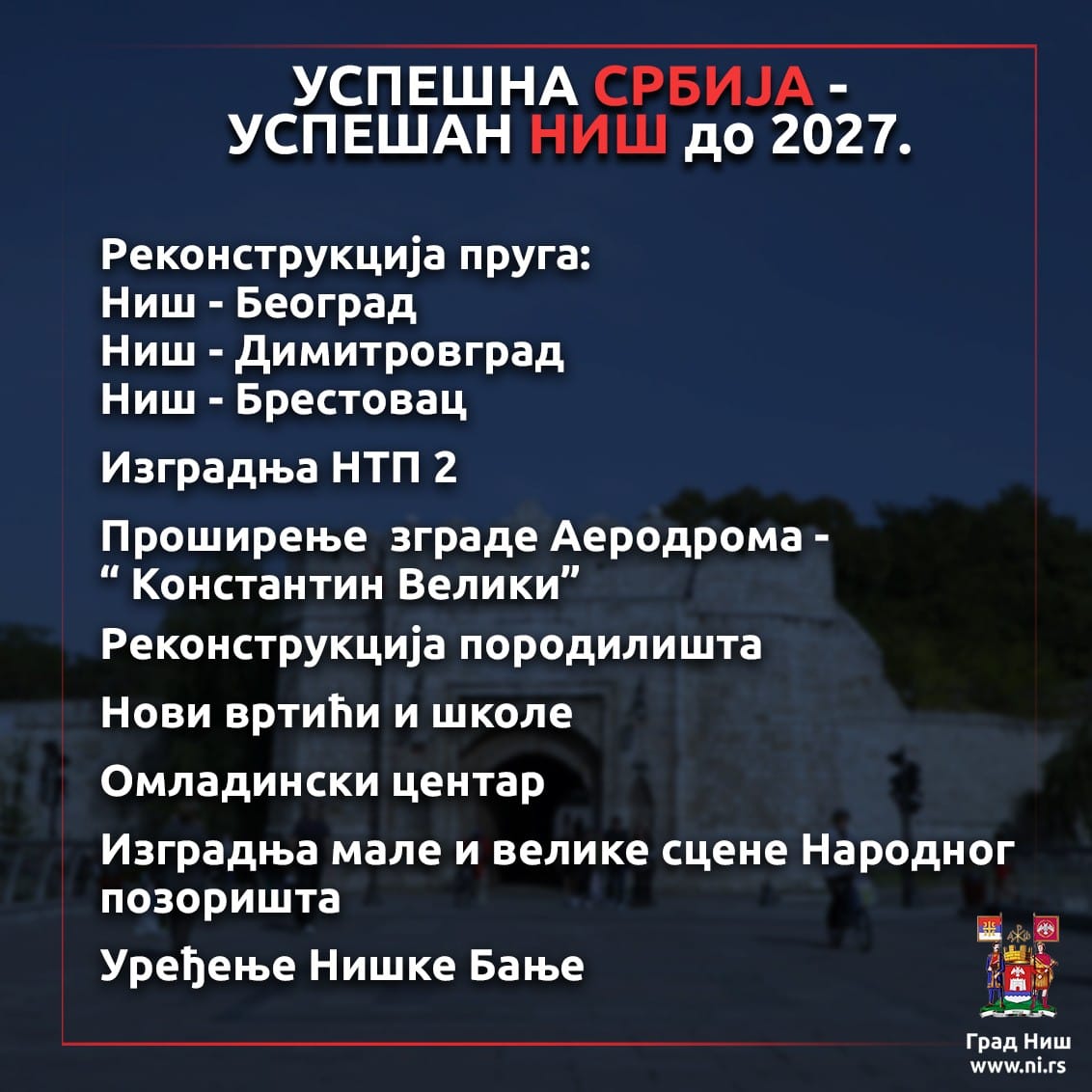 najava niš skok u budućnost