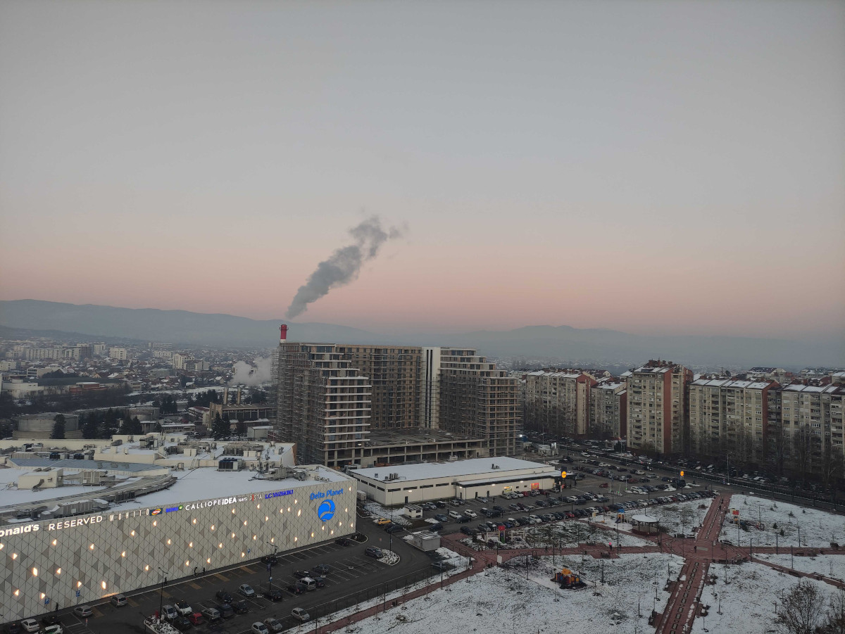 Niš jutros drugi najzagađeniji u Srbiji, vazduh nezdrav i u Pirotu i Prokuplju 1 Toplana i vazduh Nis januar 2024 foto JV Ljubica Jocic