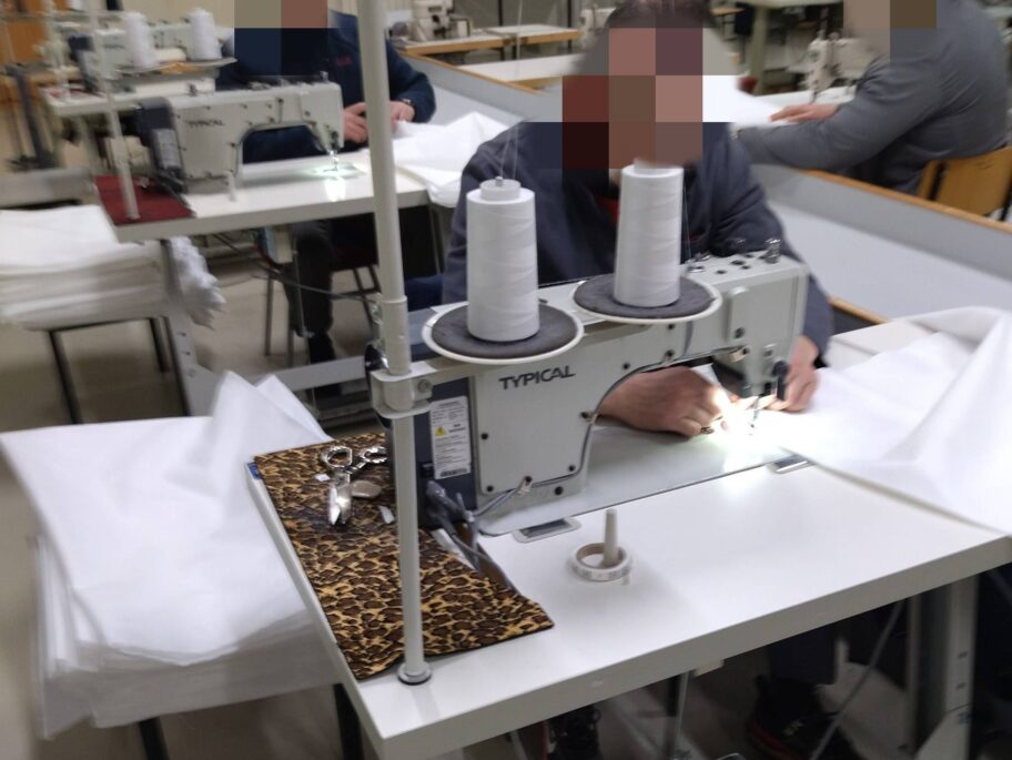 FOTO Uprava za izvrsenje krivicnih sankcija krojacki pogon u KPZ Nis 1