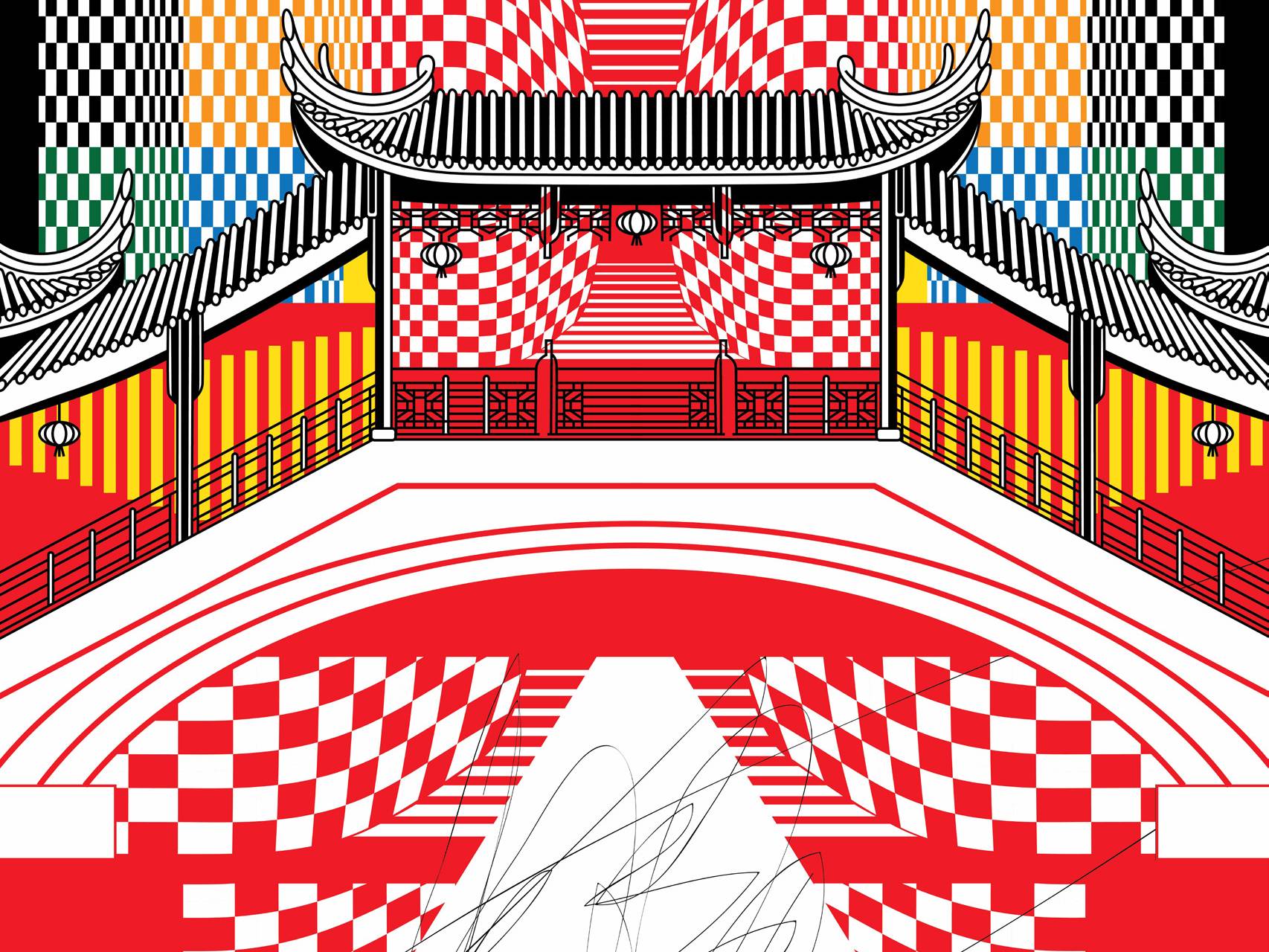 Bijenale plakata pekinške opere tokom marta u Nišu 1 Navan Nordijanto Indonezija 1