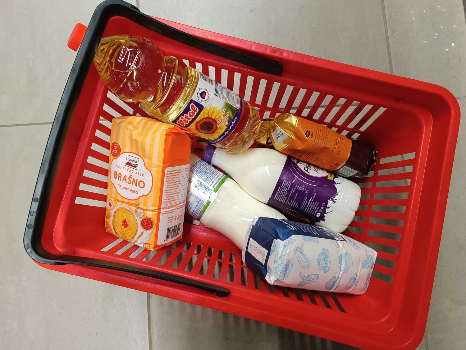 potrošačka korpa namirnice brašno zejtin jogurt šećer