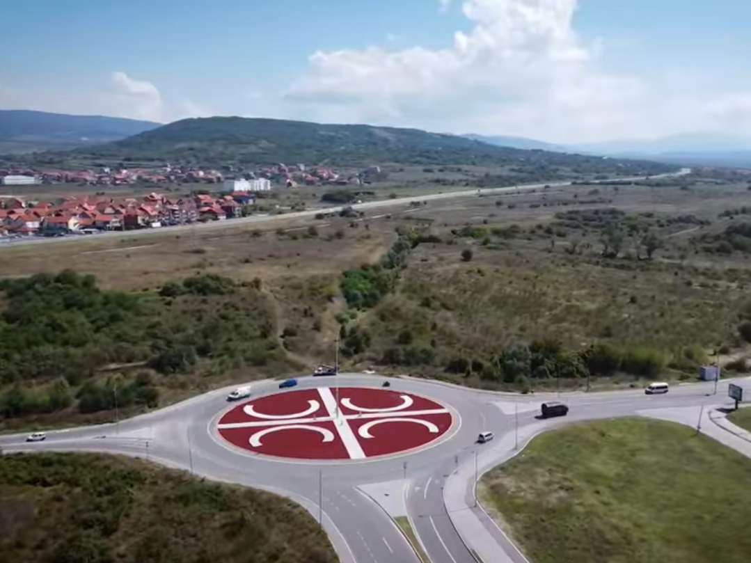 Bulevar Nikola Tesla i Bulevar Heroja sa Košara